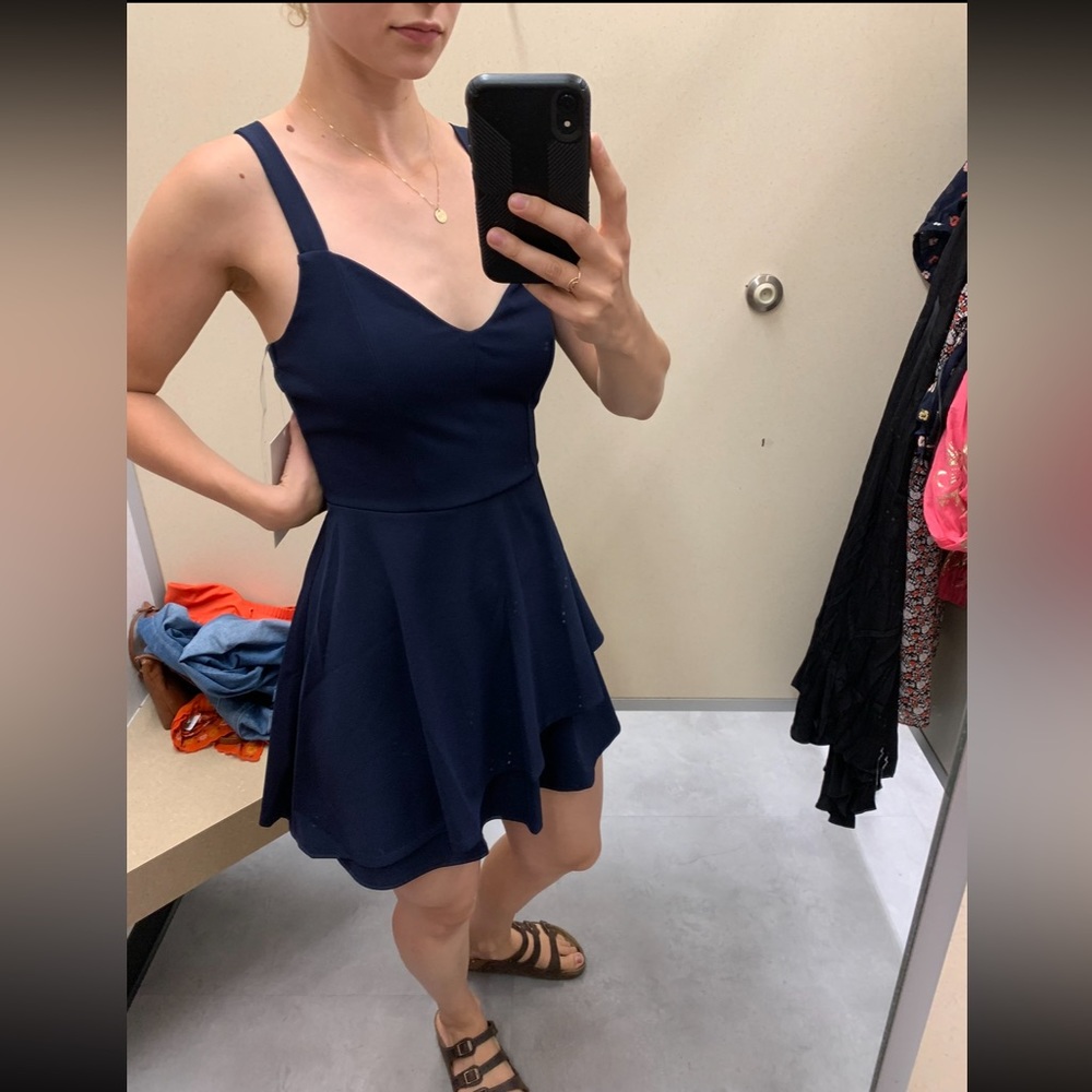 NWT Formal navy blue dress